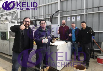Chile Agent Installed the Microwove Minerals Drying Heating Machine Successfully