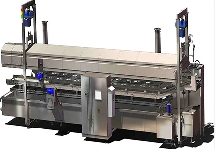 Waste removing technology in food frying process