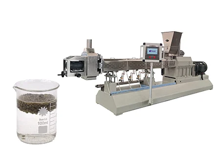 Characteristics of floating fish feed