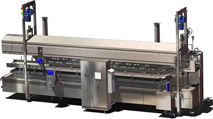 Waste removing technology in food frying process
