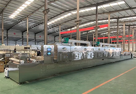 Operating specifications of microwave sterilization machine