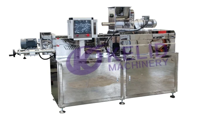 The New Lab Twins Screw Food Extruder KLD36 Has Been Tested Successfully