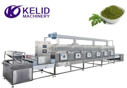 Features of Microwave Moringa Leaves Sterilization Machine
