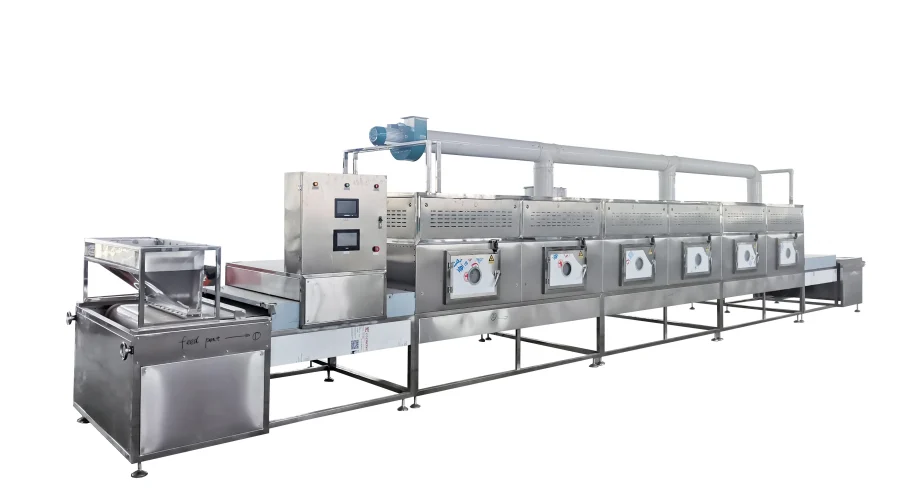 Types of industrial microwave machine