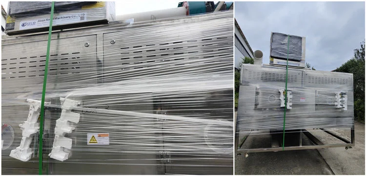 150kw microwave dryer ship to Costa Rica