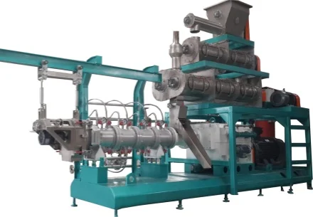 Features and advantages of twin-screw extruder for pet food, aquatic feed production